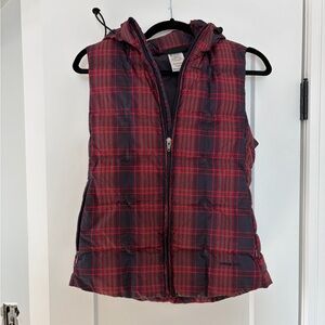 Patagonia Plaid Puffer Vest